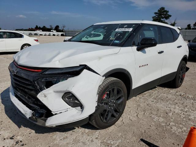 3GNKBCR40PS102709 - 2023 CHEVROLET BLAZER 2LT WHITE photo 1