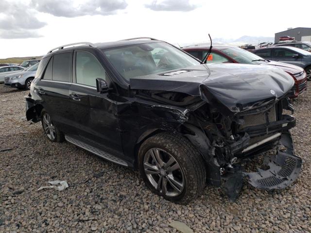 4JGDA5HBXEA329268 - 2014 MERCEDES-BENZ ML 350 4MATIC BLACK photo 4