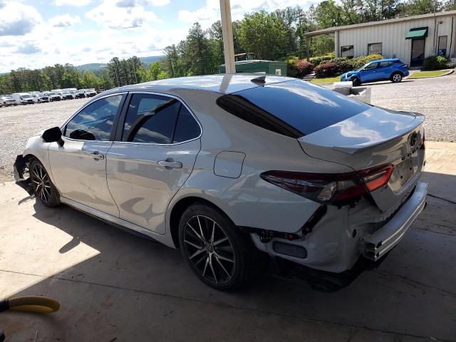 4T1G11AK7PU155550 - 2023 TOYOTA CAMRY SE NIGHT SHADE WHITE photo 2