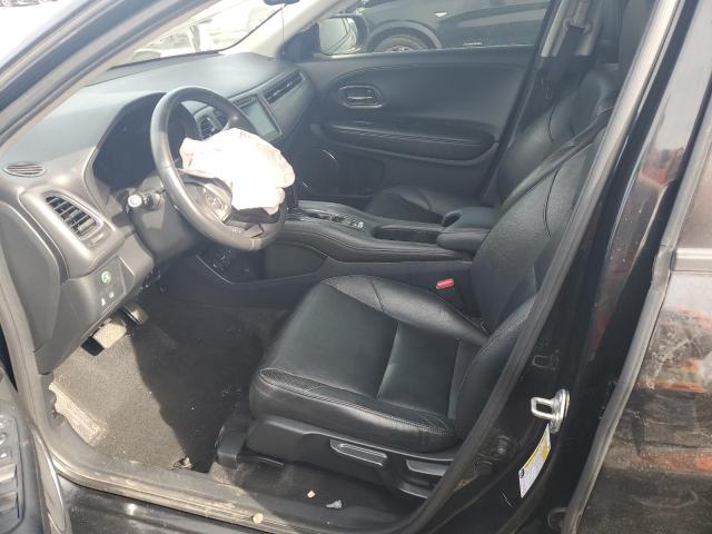 3CZRU6H77JM726933 - 2018 HONDA HR-V EXL BLACK photo 7