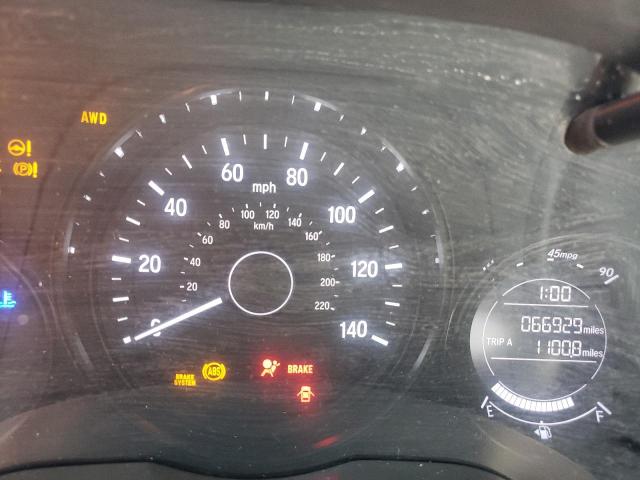 3CZRU6H77JM726933 - 2018 HONDA HR-V EXL BLACK photo 9