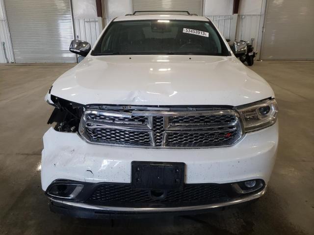 1C4SDJET3EC318626 - 2014 DODGE DURANGO CITADEL WHITE photo 5