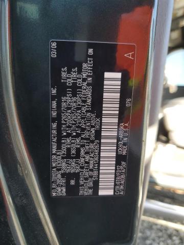 5TBBT44136S482679 - 2006 TOYOTA TUNDRA ACCESS CAB SR5 GREEN photo 12