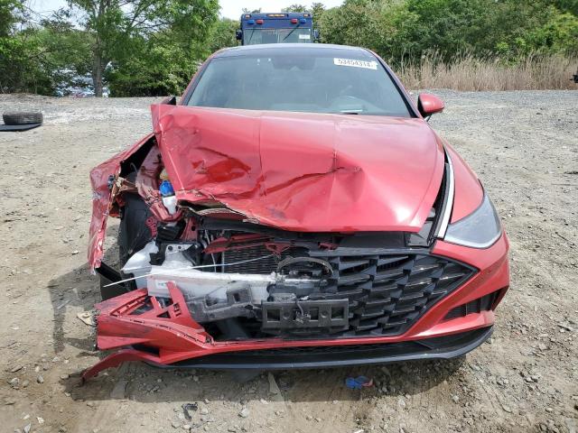 5NPEH4J27MH097115 - 2021 HYUNDAI SONATA LIMITED RED photo 5