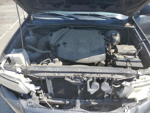5TFJU4GN0CX027843 - 2012 TOYOTA TACOMA DOUBLE CAB PRERUNNER GRAY photo 11