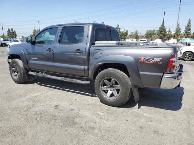 5TFJU4GN0CX027843 - 2012 TOYOTA TACOMA DOUBLE CAB PRERUNNER GRAY photo 2