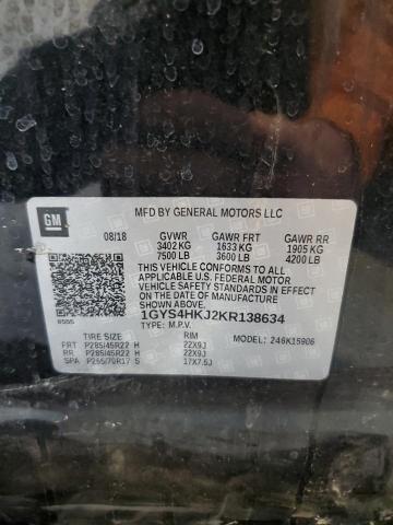 1GYS4HKJ2KR138634 - 2019 CADILLAC ESCALADE ESV LUXURY 黑色 照片 14