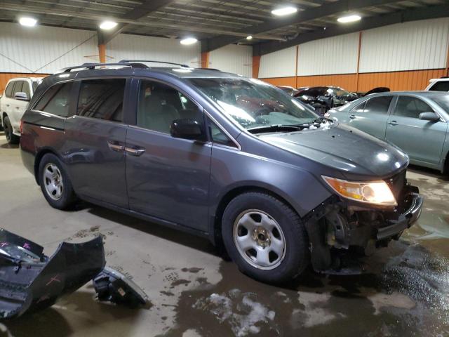 5FNRL5H48CB509472 - 2012 HONDA ODYSSEY EX GRAY photo 4