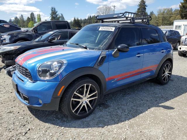 2013 MINI COOPER S COUNTRYMAN, 