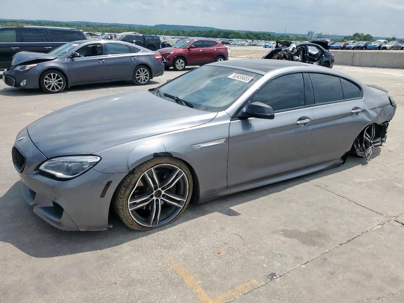 WBA6D4C59JD981398 - 2018 BMW 650 I GRAN COUPE GRAY photo 1