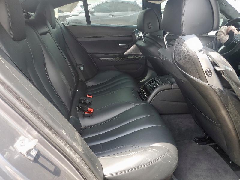 WBA6D4C59JD981398 - 2018 BMW 650 I GRAN COUPE GRAY photo 10