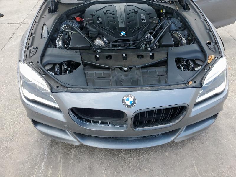 WBA6D4C59JD981398 - 2018 BMW 650 I GRAN COUPE GRAY photo 11