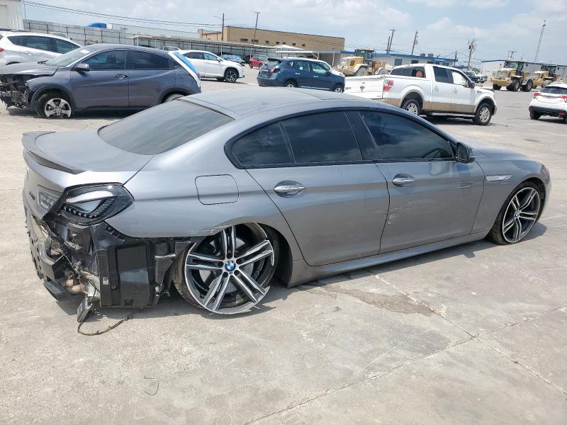 WBA6D4C59JD981398 - 2018 BMW 650 I GRAN COUPE GRAY photo 3