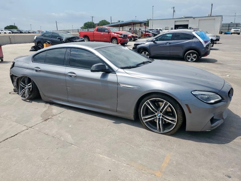 WBA6D4C59JD981398 - 2018 BMW 650 I GRAN COUPE GRAY photo 4