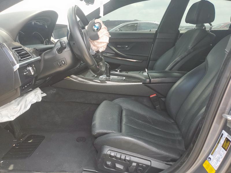 WBA6D4C59JD981398 - 2018 BMW 650 I GRAN COUPE GRAY photo 7