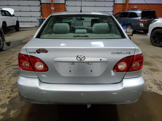 2T1BR32E27C712549 - 2007 TOYOTA COROLLA CE SILVER photo 6