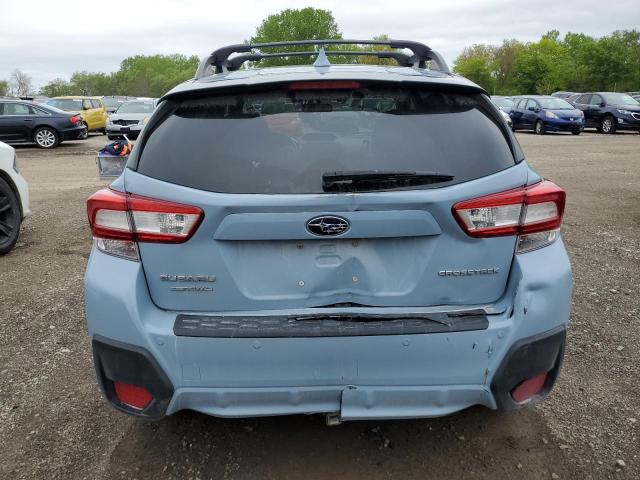 JF2GTAMC1J8238234 - 2018 SUBARU CROSSTREK LIMITED BLUE photo 6