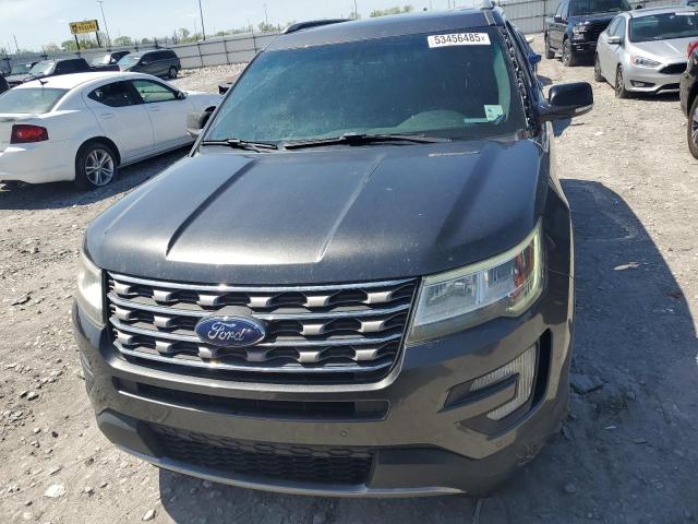 1FM5K7DH7HGB27688 - 2017 FORD EXPLORER XLT GRAY photo 5