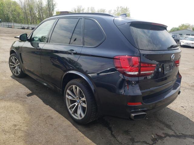 5UXKR6C50H0J84004 - 2017 BMW X5 XDRIVE50I BLACK photo 2