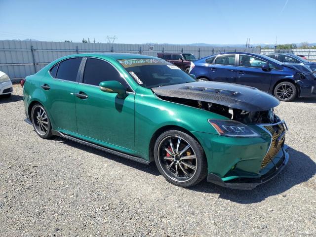 JTHBK262495095328 - 2009 LEXUS IS 250 GREEN photo 4