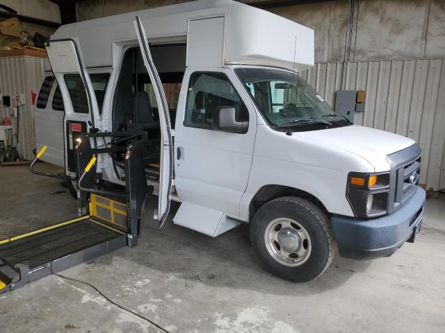 1FTDS3EL5DDA30030 - 2013 FORD ECONOLINE E350 SUPER DUTY VAN WHITE photo 4