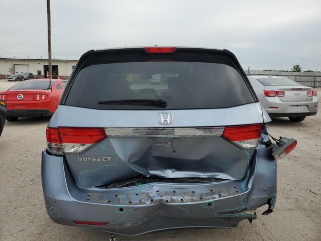 5FNRL5H65EB036036 - 2014 HONDA ODYSSEY EXL BLUE photo 6