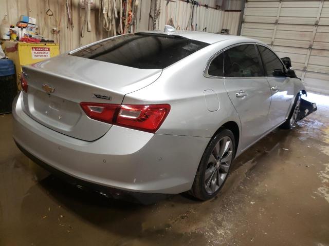 1G1ZH5SX2GF299479 - 2016 CHEVROLET MALIBU PREMIER SILVER photo 4