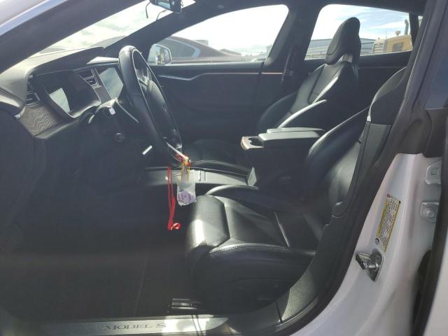 5YJSA1E1XHF189721 - 2017 TESLA MODEL S WHITE photo 7