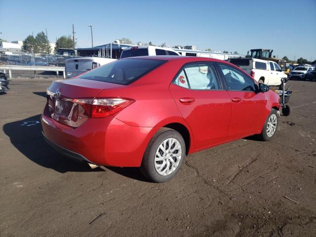 2T1BURHE0HC763395 - 2017 TOYOTA COROLLA L RED photo 3