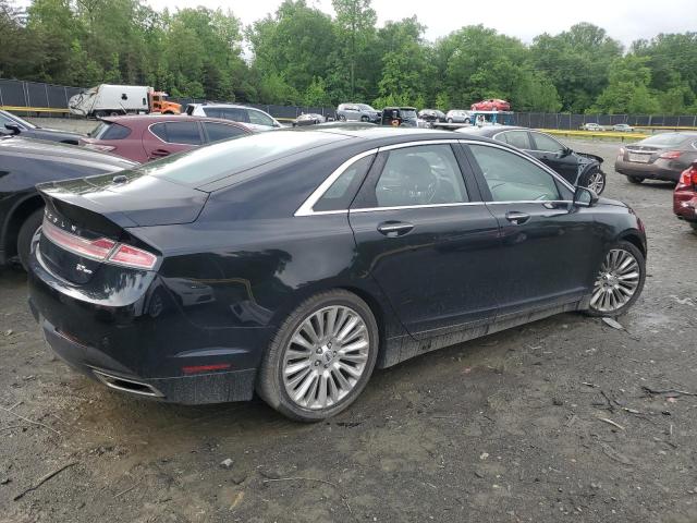 3LN6L2JKXGR617070 - 2016 LINCOLN MKZ BLACK photo 3