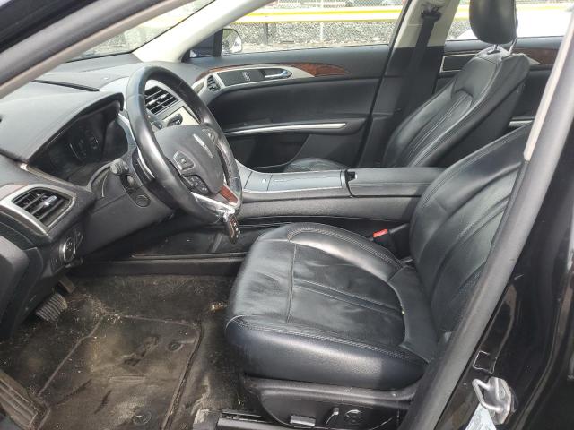 3LN6L2JKXGR617070 - 2016 LINCOLN MKZ BLACK photo 7