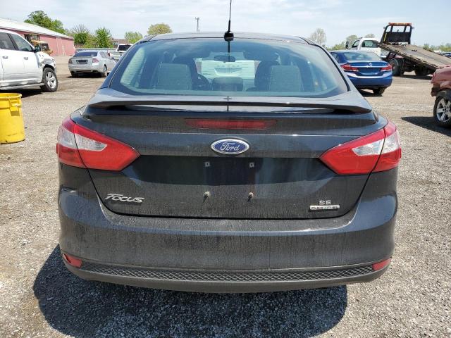 1FADP3F27DL287001 - 2013 FORD FOCUS SE BLACK photo 6