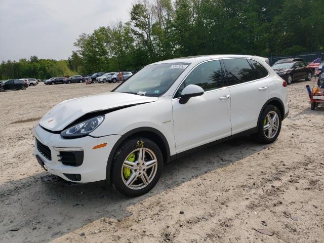 WP1AE2A2XJLA70461 - 2018 PORSCHE CAYENNE SE HYBRID PLATINUM WHITE photo 1