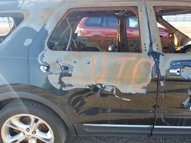 1FM5K8F85FGB82480 - 2015 FORD EXPLORER LIMITED BLACK photo 11