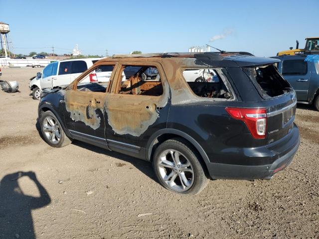 1FM5K8F85FGB82480 - 2015 FORD EXPLORER LIMITED BLACK photo 2