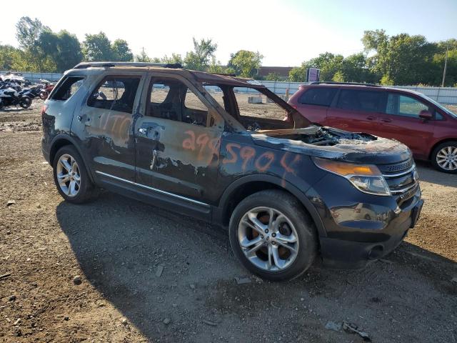 1FM5K8F85FGB82480 - 2015 FORD EXPLORER LIMITED BLACK photo 4