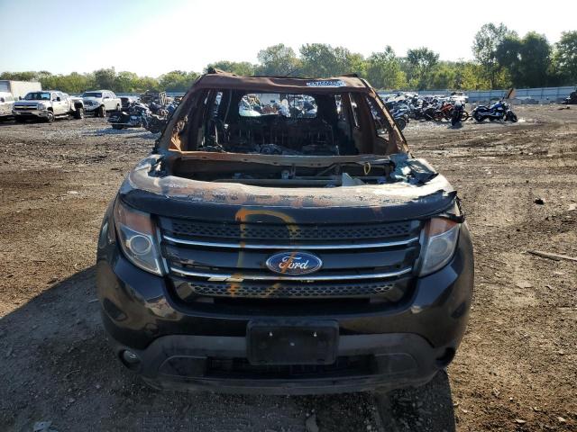 1FM5K8F85FGB82480 - 2015 FORD EXPLORER LIMITED BLACK photo 5