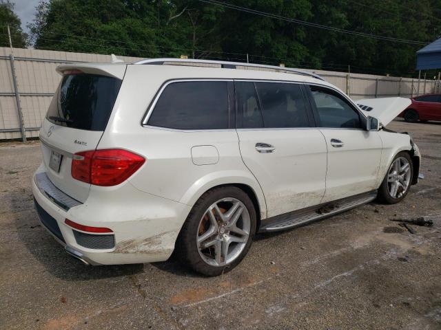 4JGDF7DE1EA325428 - 2014 MERCEDES-BENZ GL 550 4MATIC WHITE photo 3