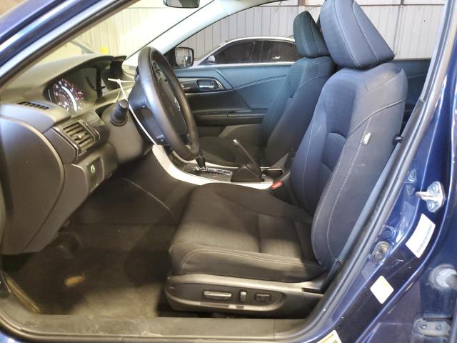 1HGCR2F54FA261217 - 2015 HONDA ACCORD SPORT ლურჯი ფოტო 7