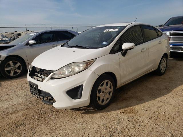 3FADP4BJXDM131147 - 2013 FORD FIESTA SE WHITE photo 2