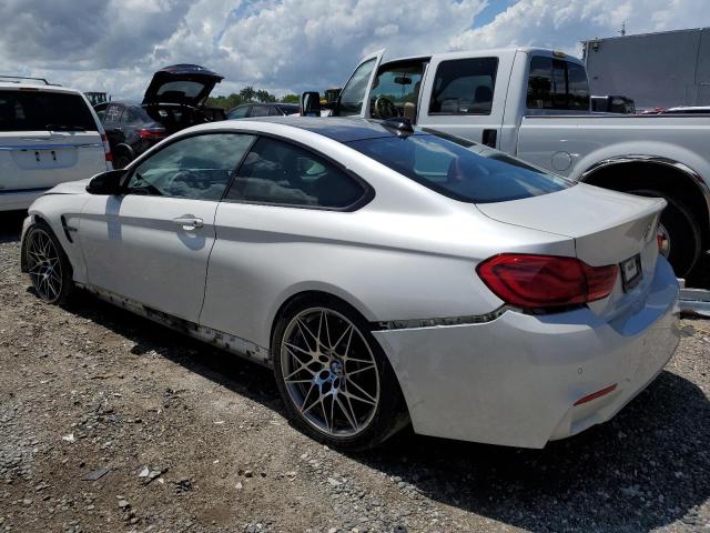 WBS4Y9C57JAC86734 - 2018 BMW M4 WHITE photo 2