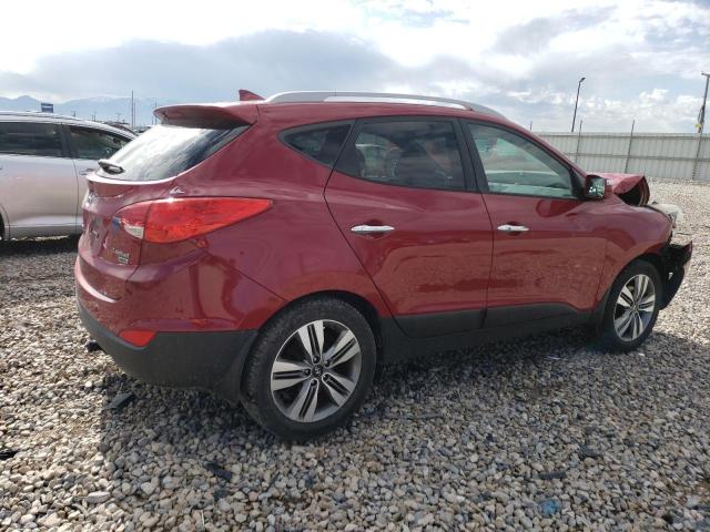 KM8JUCAG1EU814594 - 2014 HYUNDAI TUCSON GLS RED photo 3