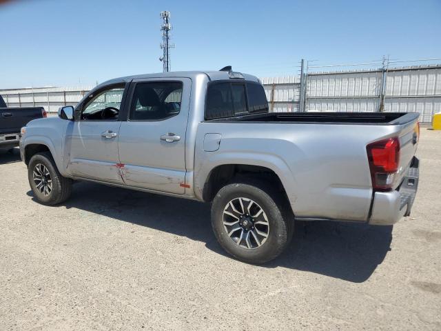 3TMCZ5AN3KM257504 - 2019 TOYOTA TACOMA DOUBLE CAB SILVER photo 2