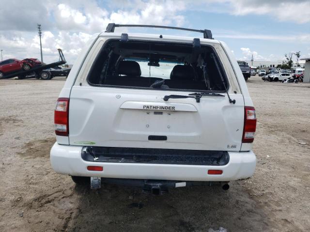 JN8DR09X94W808586 - 2004 NISSAN PATHFINDER LE WHITE photo 6