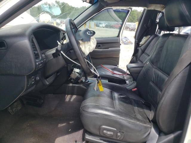 JN8DR09X94W808586 - 2004 NISSAN PATHFINDER LE WHITE photo 7