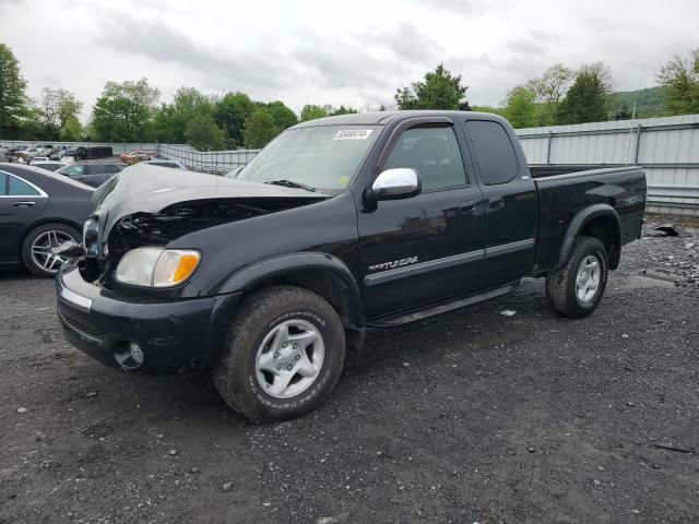 5TBBT44183S435451 - 2003 TOYOTA TUNDRA ACCESS CAB SR5 BLACK photo 1