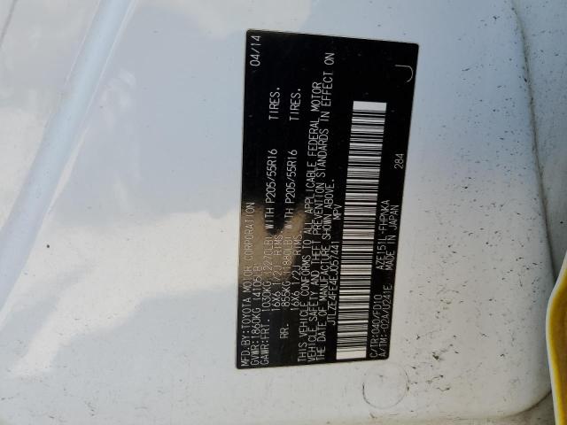 JTLZE4FE4EJ057441 - 2014 TOYOTA SCION XB 黄色 照片 12