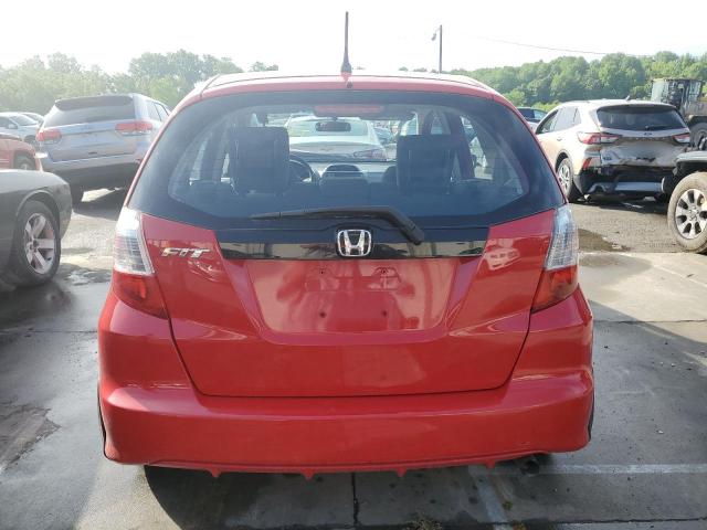 JHMGE8H34CC007855 - 2012 HONDA FIT RED photo 6