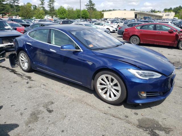 5YJSA1E29GF155177 - 2016 TESLA MODEL S ლურჯი ფოტო 4
