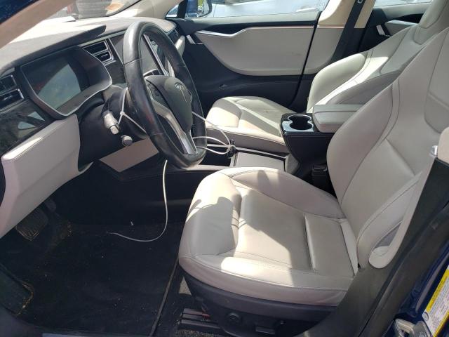 5YJSA1E29GF155177 - 2016 TESLA MODEL S ლურჯი ფოტო 7